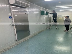 上海生物產(chǎn)品冷藏+冷凍冷庫(kù)安裝案例