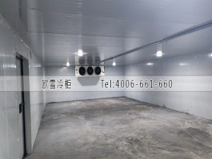 重慶食品公司500立方的倉儲冷庫安裝案例