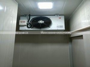 浙江杭州10立方的雞肉冷藏冷庫(kù)安裝案例